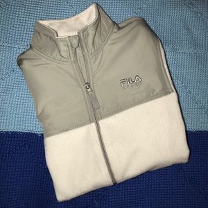 Fila white jacket
